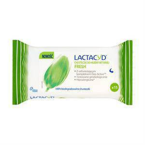 Lactacyd Fresh Intimate hygiene wipes 15 pieces