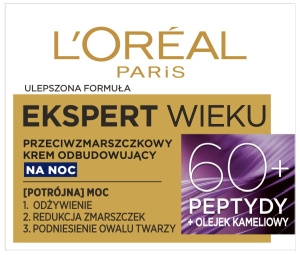 L'Oreal Paris Age Expert 60+ Anti-wrinkle rebuilding night cream 50 ml