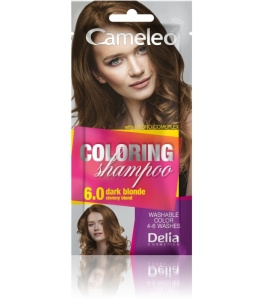 SZAMPON KOLORYZUJĄCY, szamponetka CAMELEO 6.0 ciemny blond / dark blond