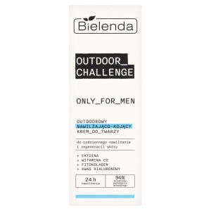 Bielenda Outdoor Challenge Outdoor feuchtigkeitsspendende und beruhigende Gesichtscreme 50 ml