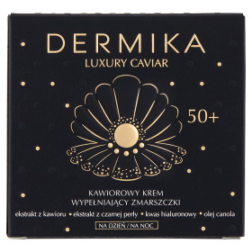 Dermika Luxury Caviar Caviar wrinkle filling cream 50+ for day and night 50 ml