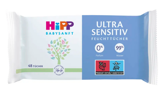 Hipp Ultra Sensitive Wet Wipes 240 pcs – gentle care for children<