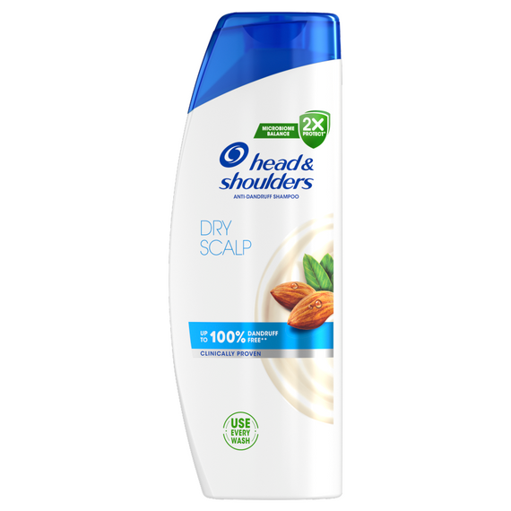 Head & Shoulders Dry Scalp Everyday Anti-Dandruff Shampoo 400ml. All Hair Types