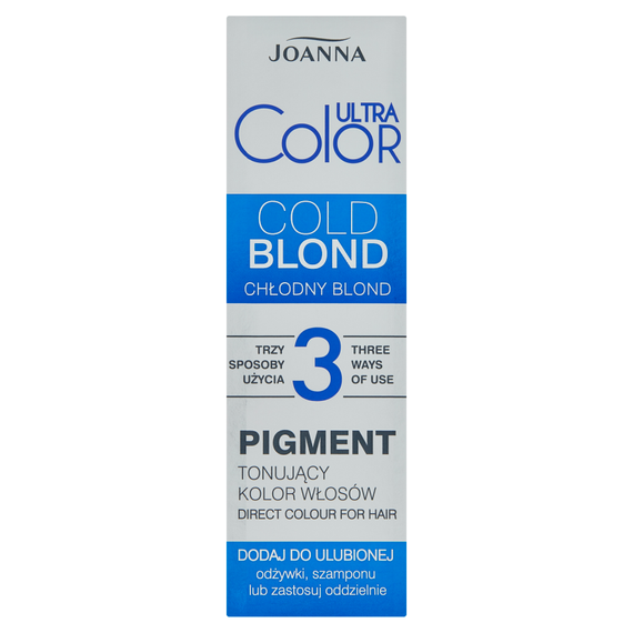 Joanna Ultra Color Pigment toning hair color cool blonde 100 g