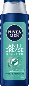 Nivea MEN Anti Grease Męski szampon do włosów przetłuszczających się 400 ml
