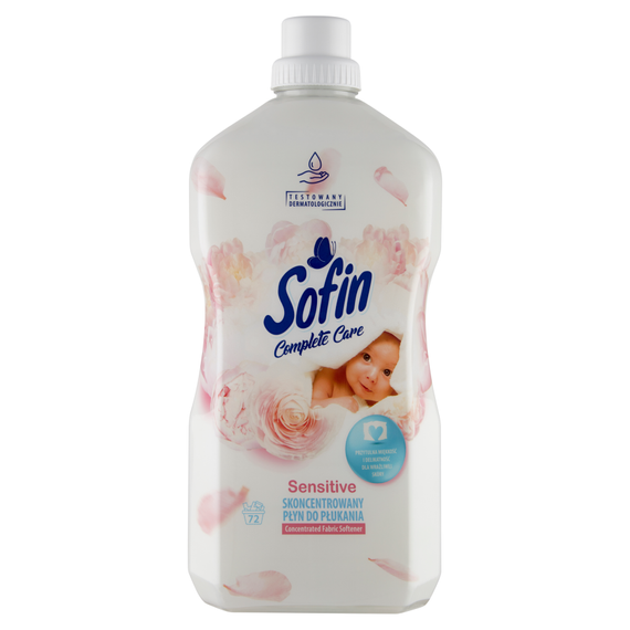 Sofin Complete Care Sensitive Konzentrierter Weichspüler 1,8 l (72 Wäschen)