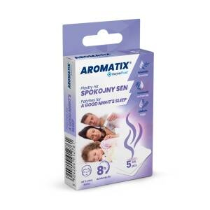 Plastry aromatyczne AROMATIX na SPOKOJNY SEN z Lawendą 5 szt.