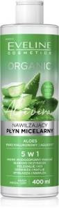Organic Nawilżający płyn micelarny do demakijażu z aloesem