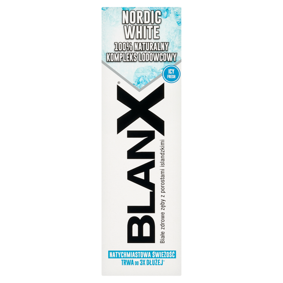 BlanX Nordic White Pasta do zębów 75 ml