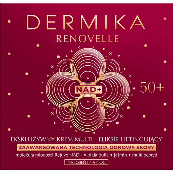 Dermika Renovelle Exclusive multi-elixir lifting cream for day and night 50+ 50 ml