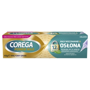Corega Power Max Denture Fixing Cream Mint Flavor 40g