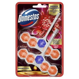 Domestos Aroma Lux Dahlia Wish Toilet block 2 x 50 g