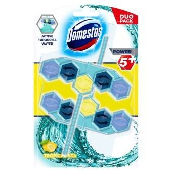 Domestos Power 5+ Tropical Sea Toilet Block 2 x 53 g