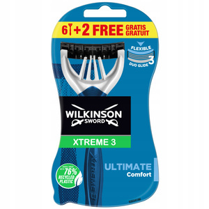 Wilkinson Sword Xtreme3 Ultimate Disposable Razors 8 Pack