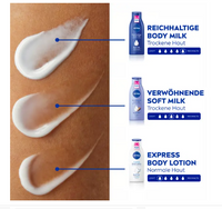 NIVEA bogate mleczko nawilżające 400ml z Niemiec