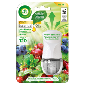 Air Wick Elektrostecker und Duftkartusche Regenfrische des Amazonaswaldes 19 ml