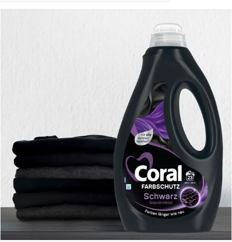 Coral Black Żel do prania 23 prania (Niemcy)