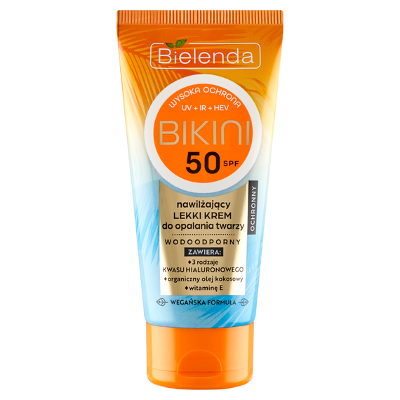 Bielenda Bikini Moisturizing Light Facial Sunscreen 50 SPF 50 ml