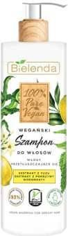 Bielenda 100% Pure Vegan Wegański szampon do włosów włosy przetłuszczające się 400 g