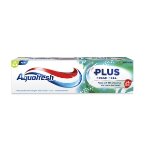 Aquafresh Plus Fresh Feel Pasta do zębów z fluorkiem 75 ml