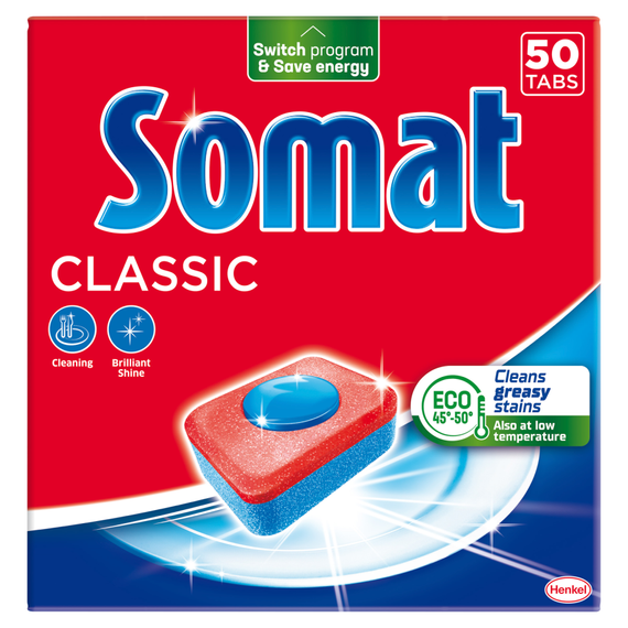Somat Classic Dishwasher detergent tablets 830 g (50 x 16.6 g)