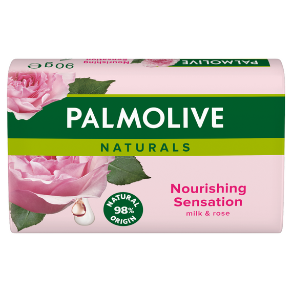 Palmolive Naturals Milk and Rose Bar Soap, 90 g