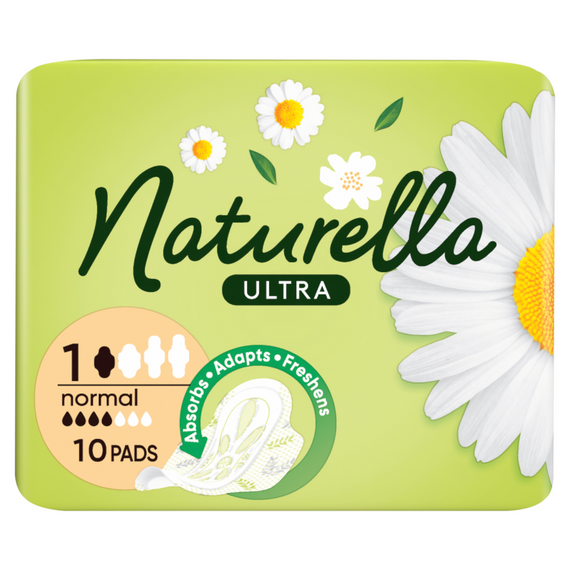 Naturella Ultra Normal Größe 1 Pads mit Flügeln × 10