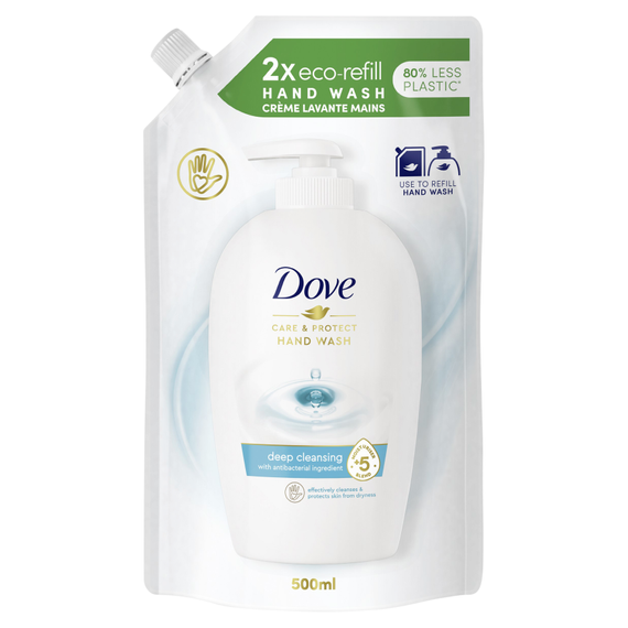 Dove Care & Protect Care Flüssigseife mit antibakteriellem Wirkstoff, 250 ml