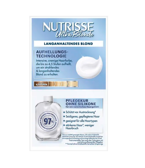 Garnier Nutrisse Creme Farba 100 słoneczny extra jasny naturalny blond