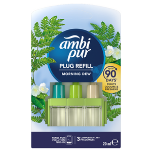 Ambi Pur 3Volution Refill for Morning Dew Electric Air Freshener ml