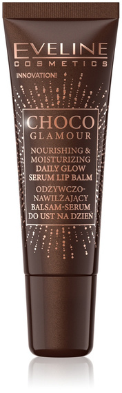 Choco Glamour Nourishing and moisturizing lip balm-serum for the day