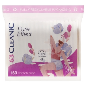 Cleanic Pure Effect Patyczki higieniczne 160 sztuk