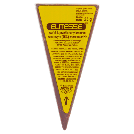 Wadowice Skawa Elitesse Waffel mit Kakaosahne in Schokolade KARTON 40 X 23 g