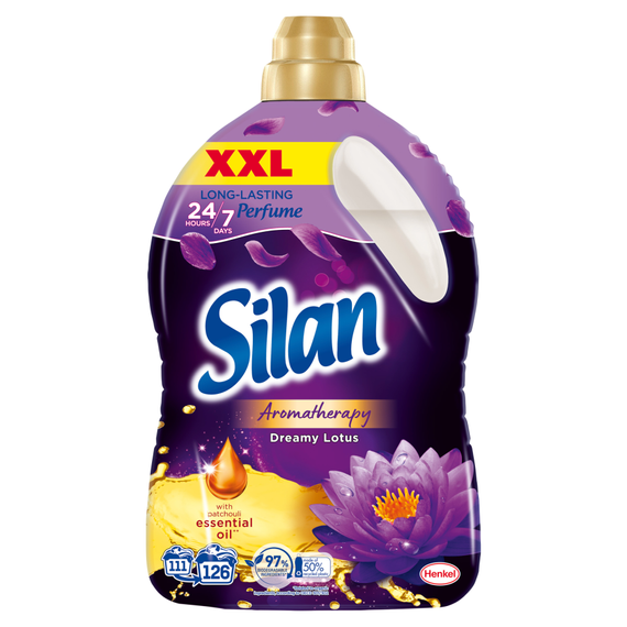 Silan Aromatherapy Dreamy Lotus Fabric Softener 2772 ml (126 washes)