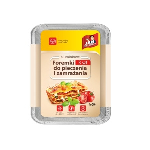 Jan Niezbędny Foremki z pokrywkami 3 sztuki