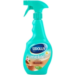 Sidolux spray do mycia mebli drewnianych migdał  400ml
