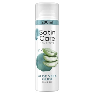 Gillette Satin Care Sensitive Aloe Vera Glide Żel do golenia 200 ml