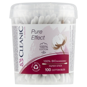 Cleanic Pure Effect Cotton Buds 100 pcs