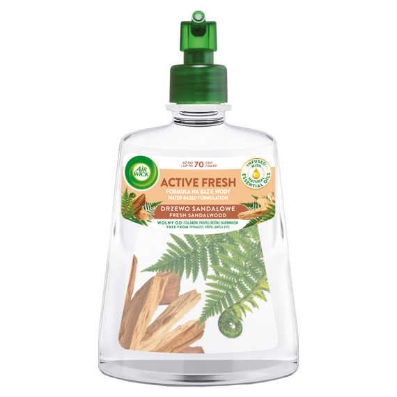Air Wick Active Fresh Automatischer Lufterfrischer Nachfüller Sandelholz 228 ml