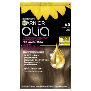 Garnier Olia Haarfarbe 6.0 Helles Braun