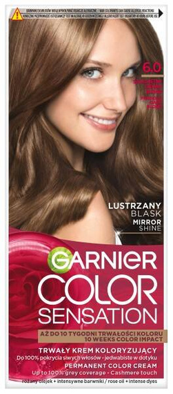 Garnier Color Sensation Dunkelblonde Farbcreme 6,0