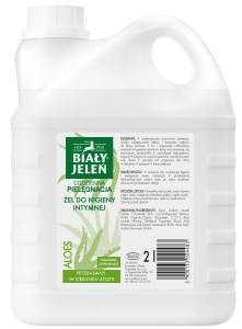 Żel do higieny intymnej aloes BIAŁY JELEŃ - zapas 2l