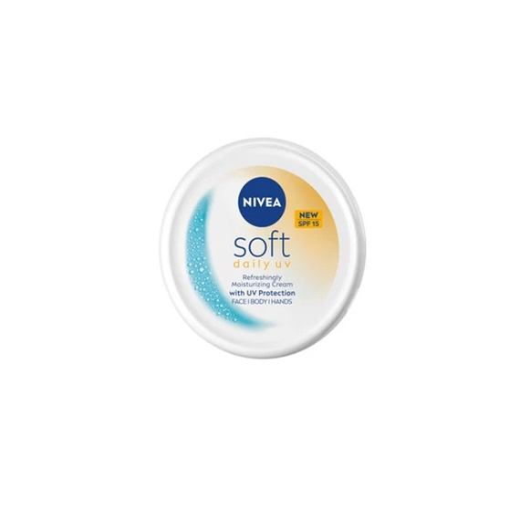 Nivea Soft Daily UV spf15 Intensive Moisturizing Cream for Face, Body and Hands 200ml