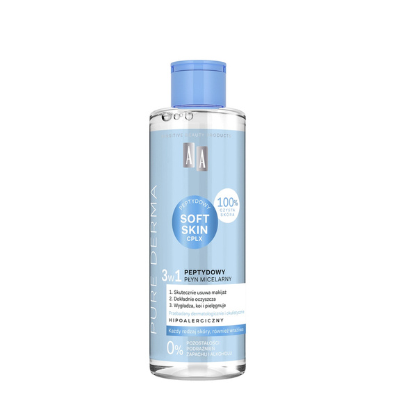 AA Pure Derma peptide micellar fluid 3in1 200 ml