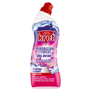Kret Fresh & Clean Power Water Lily Toilettengel 750 g