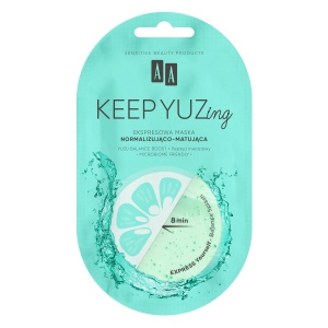 AA Keep Yuzing Express normalisierende und mattierende Maske 7 ml