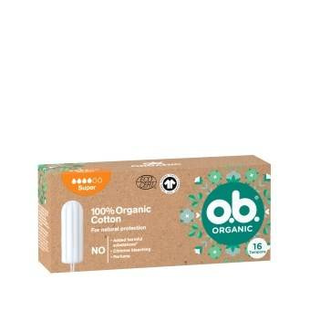 OB Organic Super Tampons 16 Stück