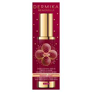 Dermika Renovelle Ekskluzywne serum multi-eliksir nocna naprawa skóry na noc 50 ml