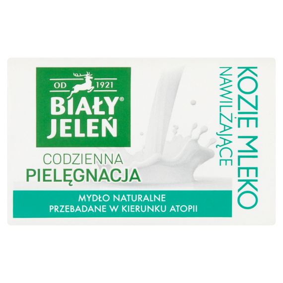 Biały Jeleń Natürliche feuchtigkeitsspendende Ziegenmilchseife 100 g