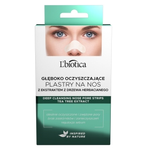 L'biotica Deeply Cleansing Nose Strips Tea Tree Extract 3pcs.